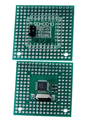 SEM0010M-88PA, Модуль Evolution light на базе микрокон. ATmega88PА-AU