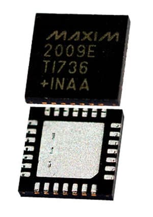 MAX2009ETI+, 1200MHz to 2500MHz Adjustable  RF Predistorter, QFN28