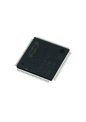 C8051F120-GQR, микроконтроллер 8051 8бит TQFP-100