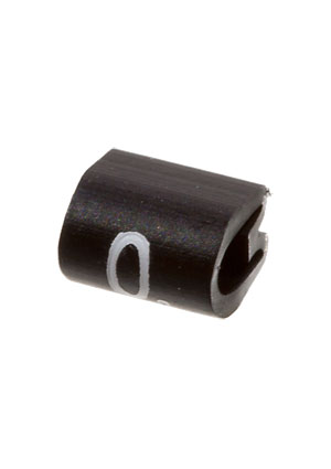 EC0178-000, 05811000, маркер "1" для кабеля 2-3,2мм черный
