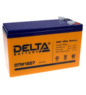 DTM 1207, 12В  7Ач  151х65х94  аккум.