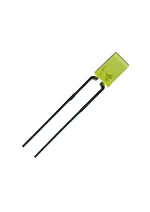 L-704YD, светодиод желтый 3х3мм 5мКд