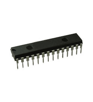 ENC28J60-I/SP, Автономный Ethernet контроллер с последовательным интерфейсом SPI [DIP-28]