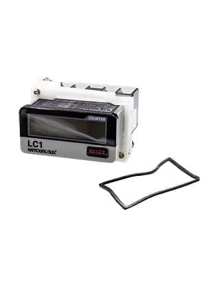 LC1, счетчик импульсов 8 разрядов LCD до 1К имп/с вход на замыкание DIN