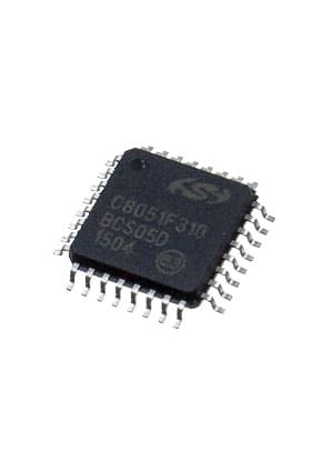 C8051F310-GQR, микроконтроллер 8051 8бит LQFP32