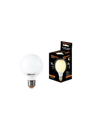 SQ0323-0161, Лампа энергосберегающая КЛЛ-G55-11 Вт-2700 К Е27