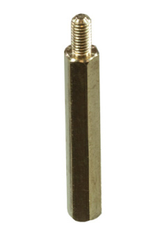 PCHSN-30, стойка латунная для печатной платы М3 шестигранная