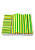 300-000-00000GY, набор 300GY жёлто-зелёных термоусаживаемых трубок 3:1