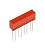 L-865/4SRDT, 5x22mm light bar/red 640nm/red diffused/20-60mcd/20mA/120