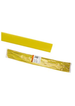 SQ0518-0216, Термоусаживаемая трубка ТУТнг 10/5 желтая по 1м (50 м/упак)
