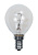 60D1/CL/E14, Лампа  60Вт, сферическая прозрачная, цоколь E14