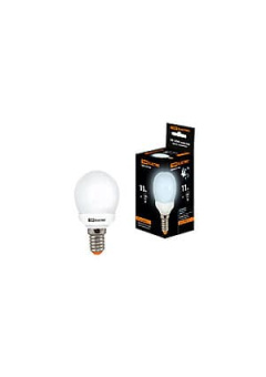 SQ0323-0156, Лампа энергосберегающая КЛЛ-G45-11 Вт-4000 К Е14