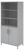 Шкаф для хранения документов Mod. Совлаб ШД-600/4: 600х400х1950 мм верх. дверь стекло, 3 съемные пол