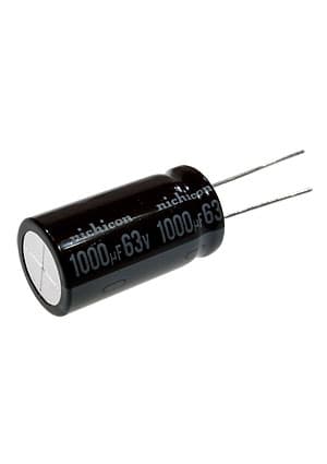 UPW1J102MHD, (К50-35) 1000мкФ 63В 105 C 8000h 16х31.5 LowImp электролит.конденсатор