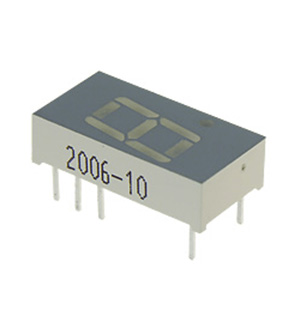 SA04-11EWA, 10.16mm single digit numeric display/red/625nm/3000-8000ucd