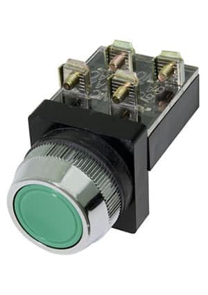 FPB-2511(G), FPB-2511 кнопка на панель Ф25 зелен