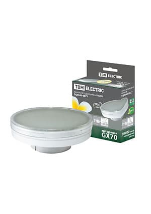 SQ0340-0077, Лампа светодиодная GX70-11 Вт-3000 К