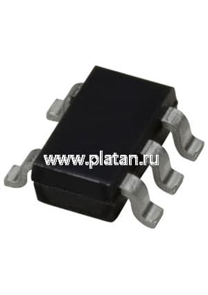 TPS61041DBVR, Повышающий преобразователь напряжения со встроенным переключателем тока, 28В, 250мА, [SOT-23-5]