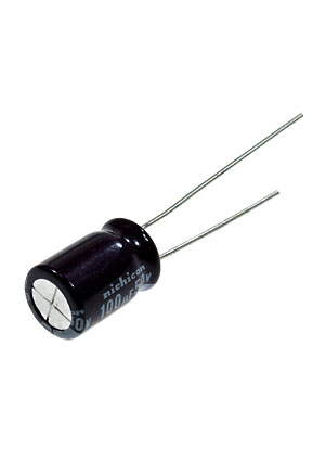 UPW1H101MPD, (К50-35) 100мкФ 50В 105 C 3000h 8х11.5 LowImp электролит.конденсатор