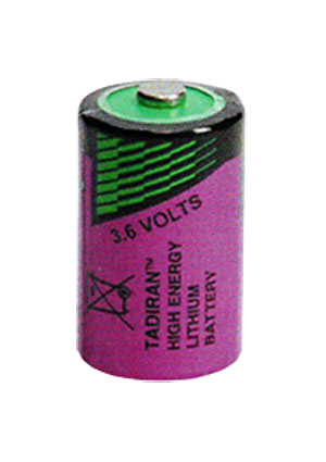 SL-350/PTP, батарейка Li-SOCl2 3,6В 1,2Ачас Д14.7*25.2мм -55+85гр