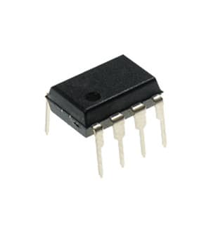 6N138M, Оптопара с низким входным током, высоким усилением, с транзисторным выходом [DIP-8]