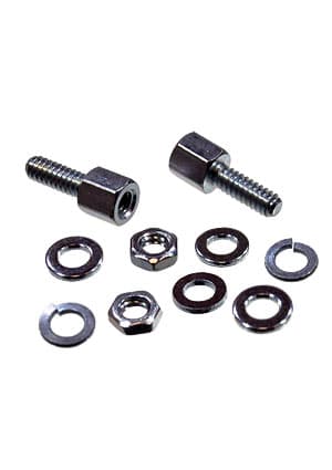 D20418-42, d-sub female screw lock assembly for all plugs and receptas