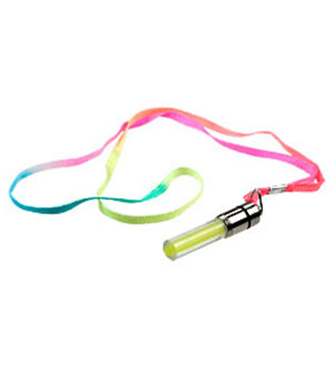 LF5YN, брелок с подсветкой и держателем жёлтый