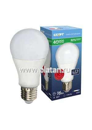 LED-GLS-E27-16W42, Лампа светодиодная 16Вт, 220В