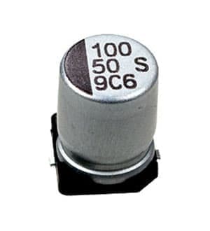 CB050M0100RSF-0810, ЧИП электролит.конденсатор  100мкф  50В 105гр  8x10.5