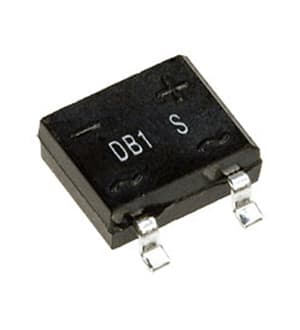 DB102S, мост 1А, 100В, SMD