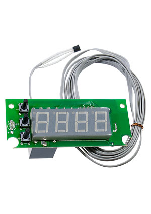 STH0024UG-V3, встр.цифр.,термостат,с выносн датч.,.зелен.,-55+125
