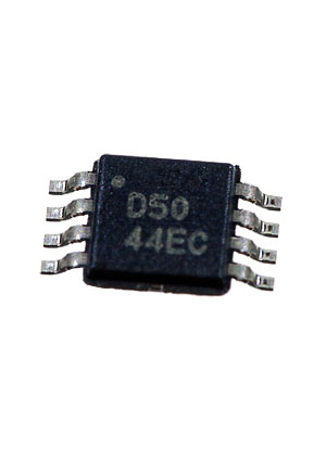 INA333AIDGKT, 8-VSSOP, Инструментальный усилитель, 0.1чV/ C,  Micro-Power (50чA), Zero-Drift, Rail-t