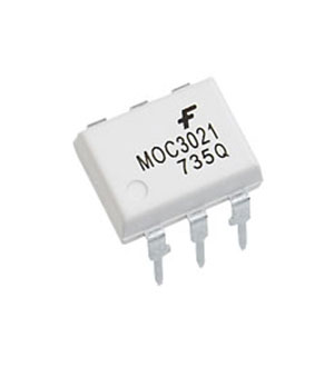 MOC3021M, 6-DIP, Опто симистор x1 4.17kV 400V 0.015A 0.33W -40...+85C