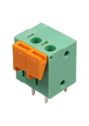 DG142V-02P-14, клеммник нажимной 2к 5.08мм (аналог DG142V-5.08-02P)