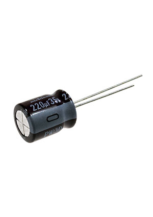 UPW1V221MPD, (К50-35) 220мкФ 35В 105 C 5000h 10х12.5 LowImp электролит.конденсатор