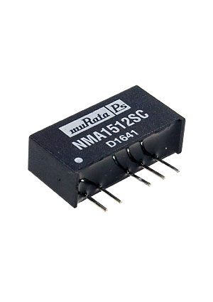 NMA1512SC, DC/DC TH 1Вт 15-12В SIP Dual (TMA1512D)