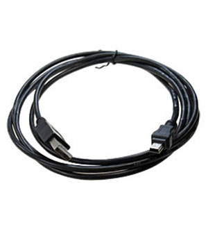 XYC097 1.8 M  BLACK, Кабель USB-miniUSB 5pin 1.8м