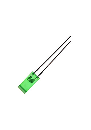 L-1553GDT, светодиод зеленый 5х5мм 5мКд