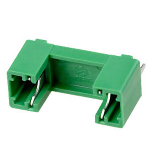 PTF78, Fuseholder_for_5x20,GREEN_body PCB_Mounting