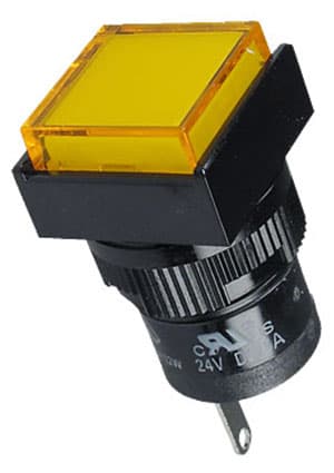 D16PLS1-000KY, индик.желтый 24В/LED