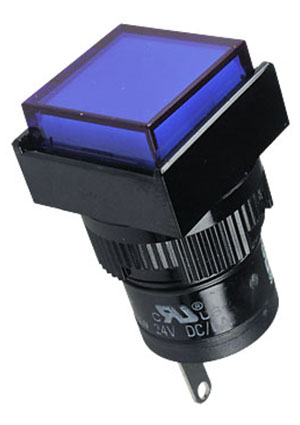 D16PLS1-000KB, индик.синий  24В/LED