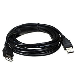 CCF-USB2-AMAF-10, Кабель удл.USB2.0 Pro,AM/AF,3м,феррит, поз.конт.,чер.