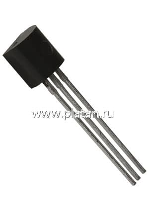 J112, Транзистор, N-канал 35В 0.5А [TO-92]
