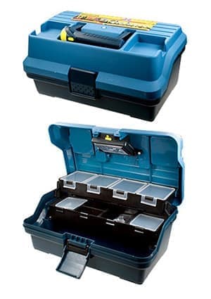 2-38007, Ящик  для инструмента "ELECTRO", пластмассовый с фонариком