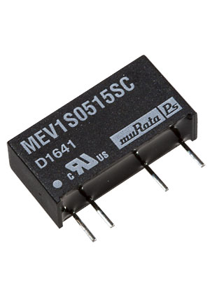 MEV1S0515SC, DC/DC TH 1Вт 5-15В  (TMV0515S)(AM1D-0515SH30Z)(P6LU-0515)