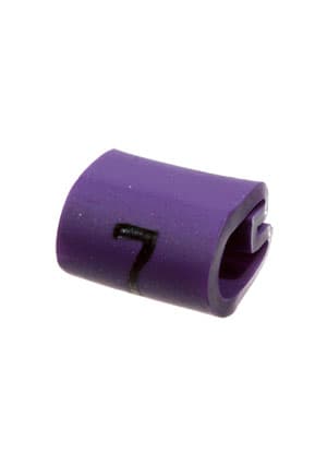 EC0211-000, 05811707, маркер "1" на кабель 2-3.2мм фиолетовый