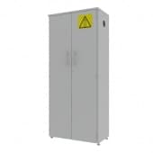 Шкаф для хранения двух газовых баллонов 40 л Mod. Совлаб ШГ-700: 700х400х1600 мм