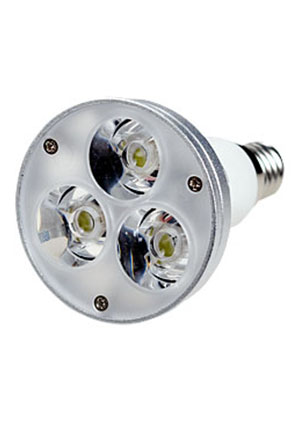 ECOSPOT E14 A5-3x1W-S2 White, Св.диод.лампа 3W,цоколь E14,(мощ.25W)