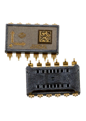 SCA103T-D04-004, 1-осный дифф датчик наклона чувст 16В/g, диапазон 26g 15град