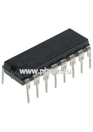 КР1533ТМ9 (90-97г), 6 D-триггеров (SN74ALS174N)